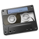 Cassette Graphite Icon